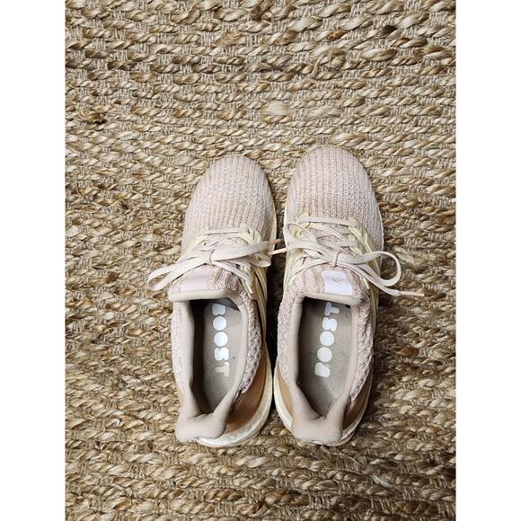 Adidas Ultra Boost 4.0 Women's Size 8 Sneakers BB6497 Ash Pearl Athletic Shoes - Picture 9 of 11